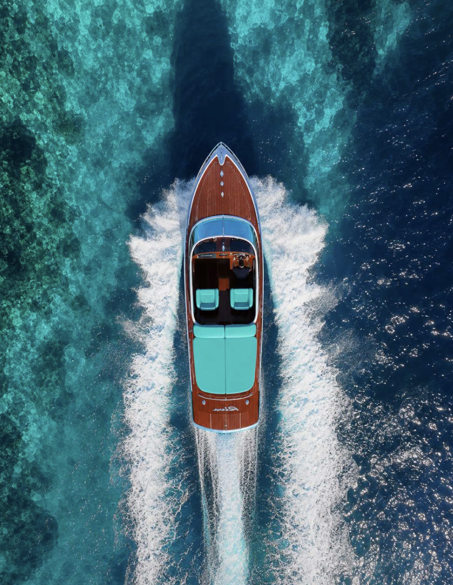 On the water